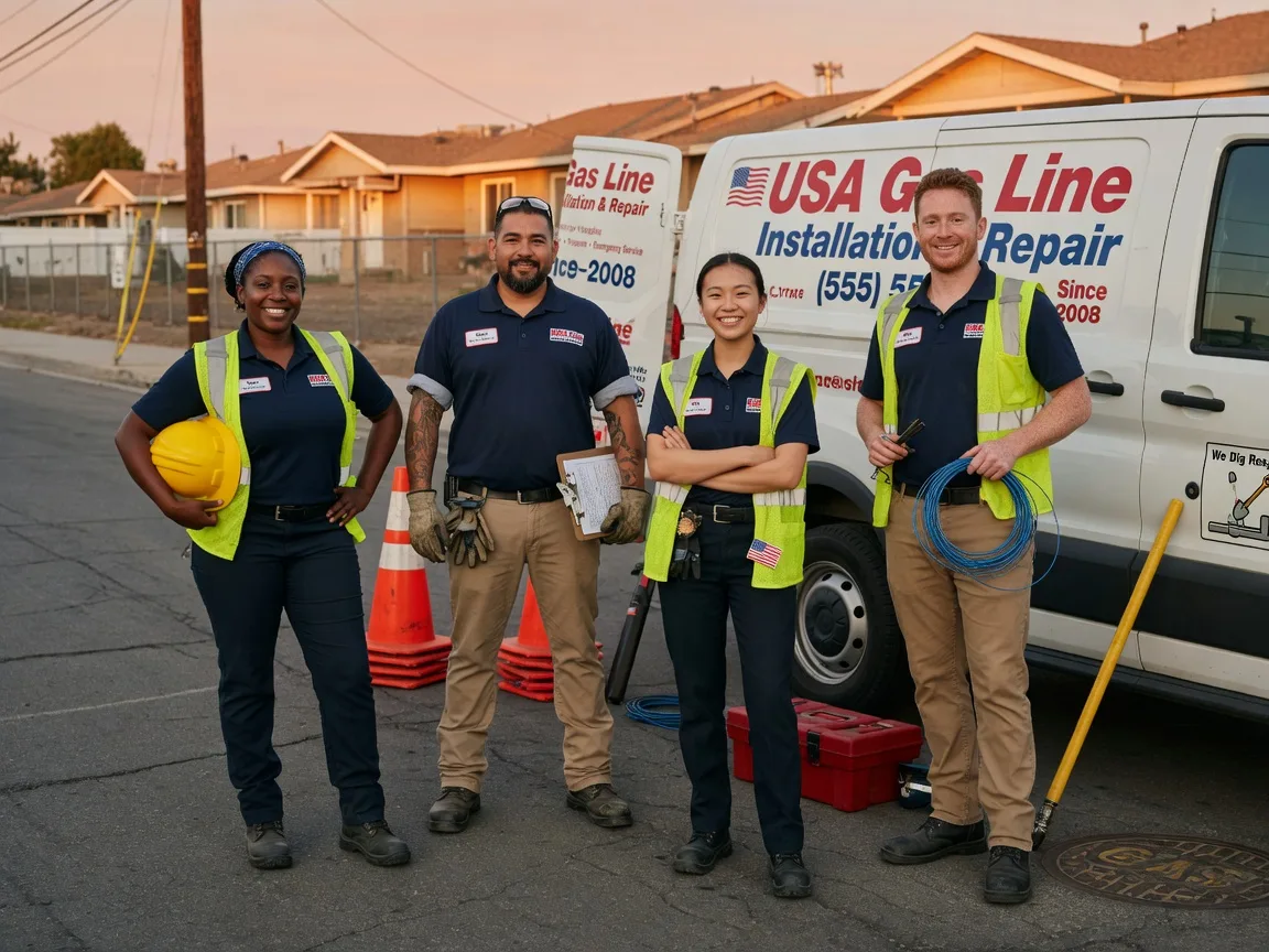 Gas Line Installation company in Hermanville, MS